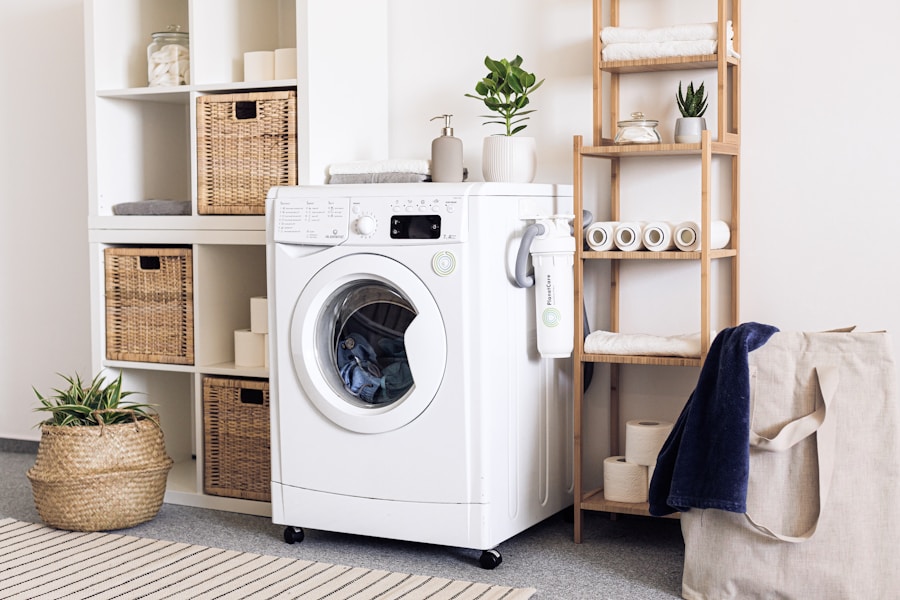 Fresh folded laundry